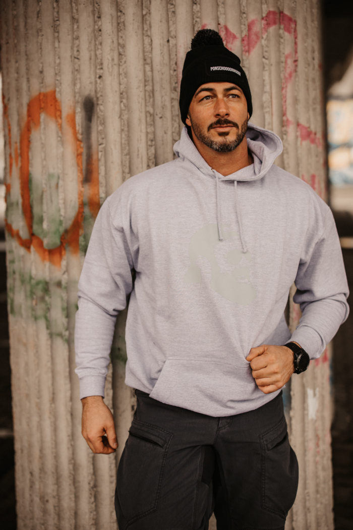 Hollywood Hoodie - Grau – Bild 3