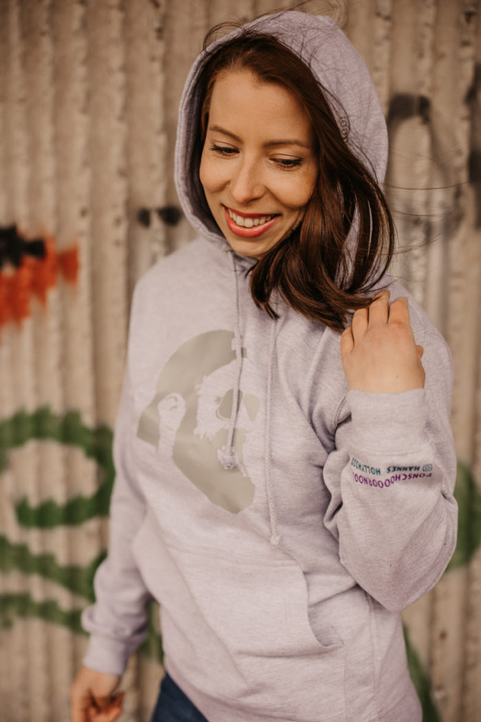 Hollywood Hoodie - Grau – Bild 2