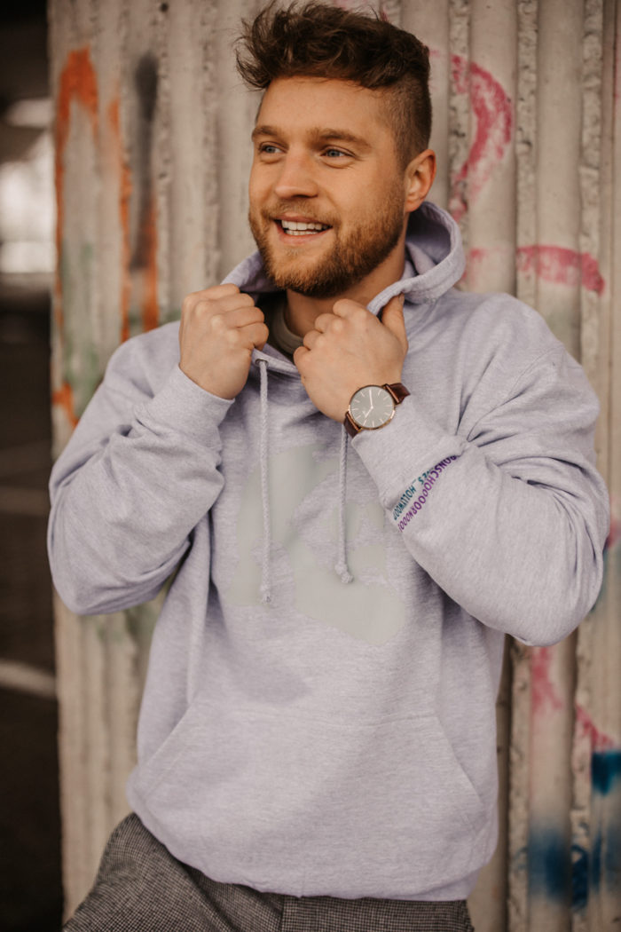 Hollywood Hoodie - Grau